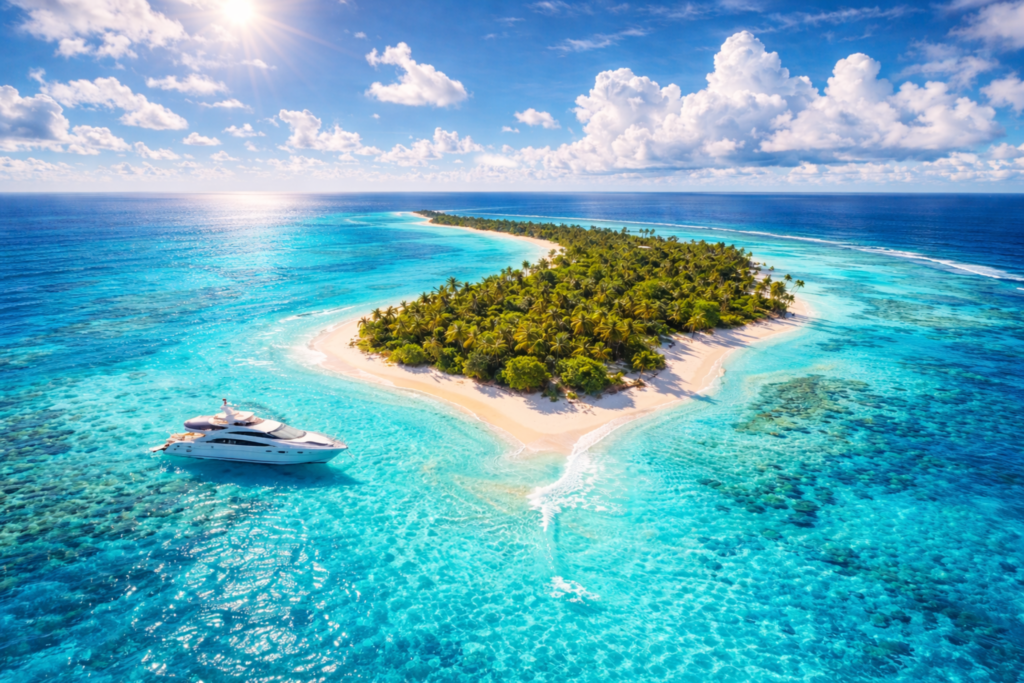 Caribbean Uninhabited Island